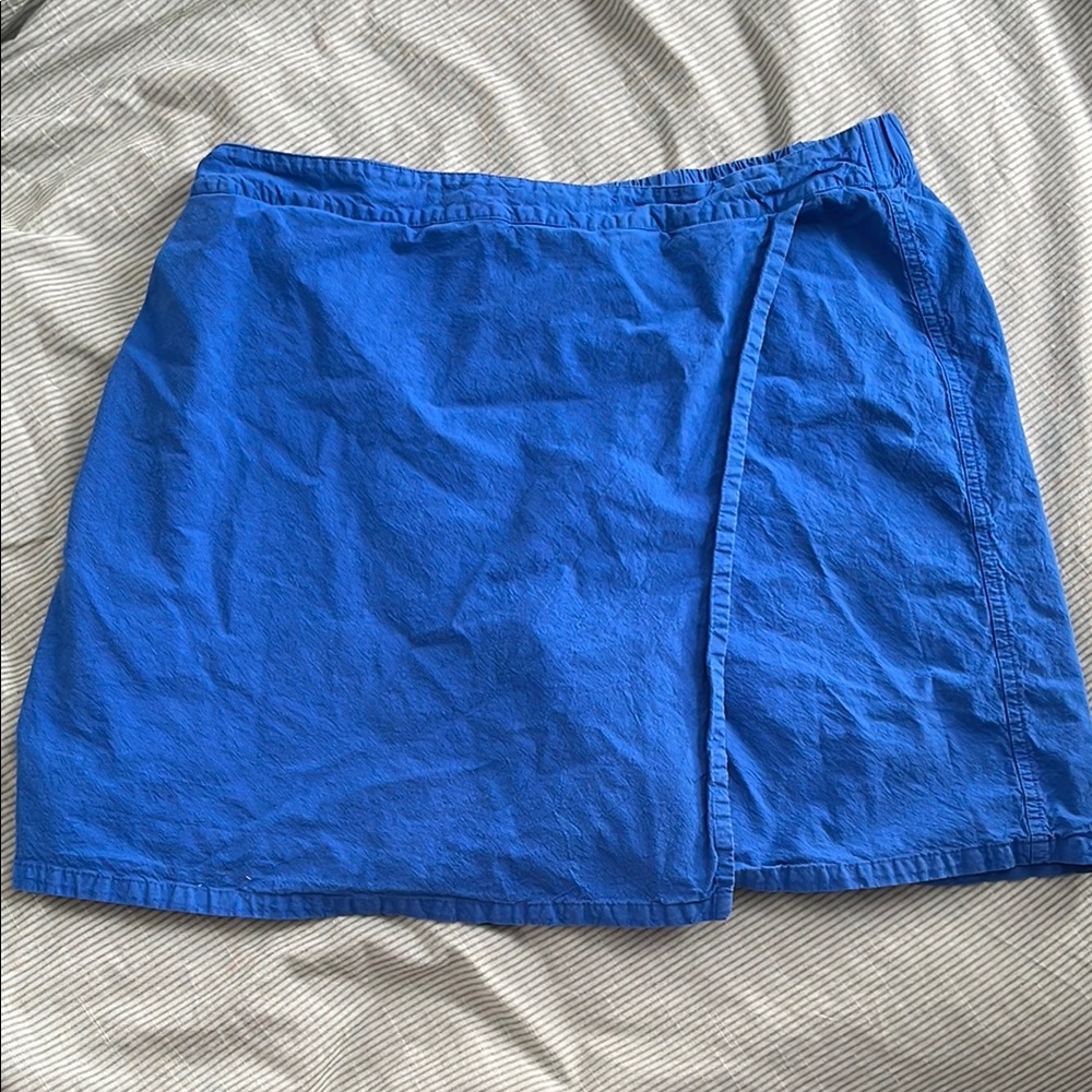 Northern Reflections Blue Mini Skirt